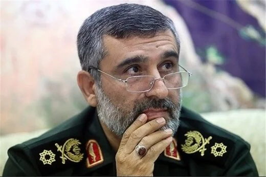 230212 El General Amir Ali Hajizadeh, Comandante de las Fuerzas Aeroespaciales del IRGC