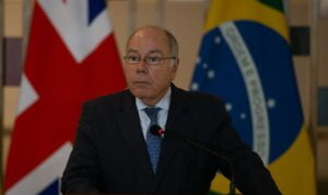 230720 Mauro Vieira ministro de Relaciones Exteriores de Brasil