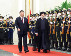 El presidente de China Xi Jinping se reunión este martes con el presidente de Iraq