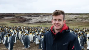 Estudiante NicolasAguiar que ganó el concurso británico para visitar Malvinas en 2019