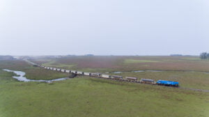 FOTO - AUMENTA EL USO DEL TREN DE CARGA LAS CLAVES DE UN NUEVO RÉCORD