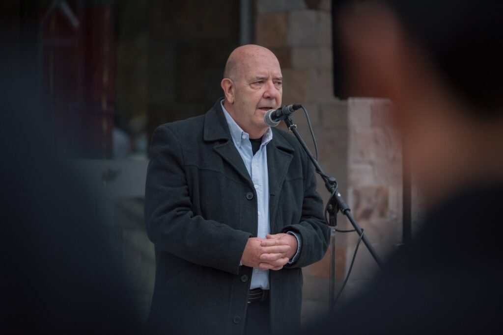 El secretario general de AOMA, Héctor Laplace, afirmó que “los trabajadores merecen tener un tiempo de festejo”.