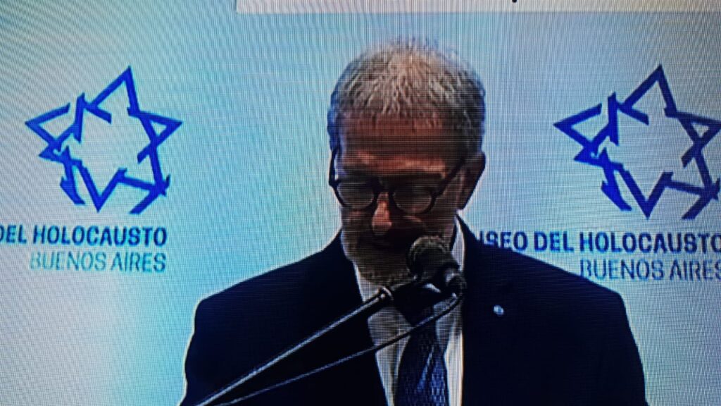 Jorge Knovlovits, presidente de la Delegación de Asociaciones Israelitas de Argentina (DAIA).