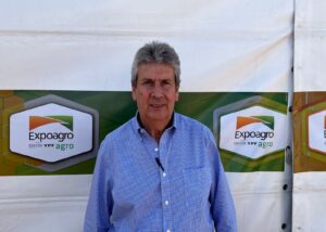 José Martins, presidente de la Bolsa de Cereales de Buenos Aires en Expoagro.