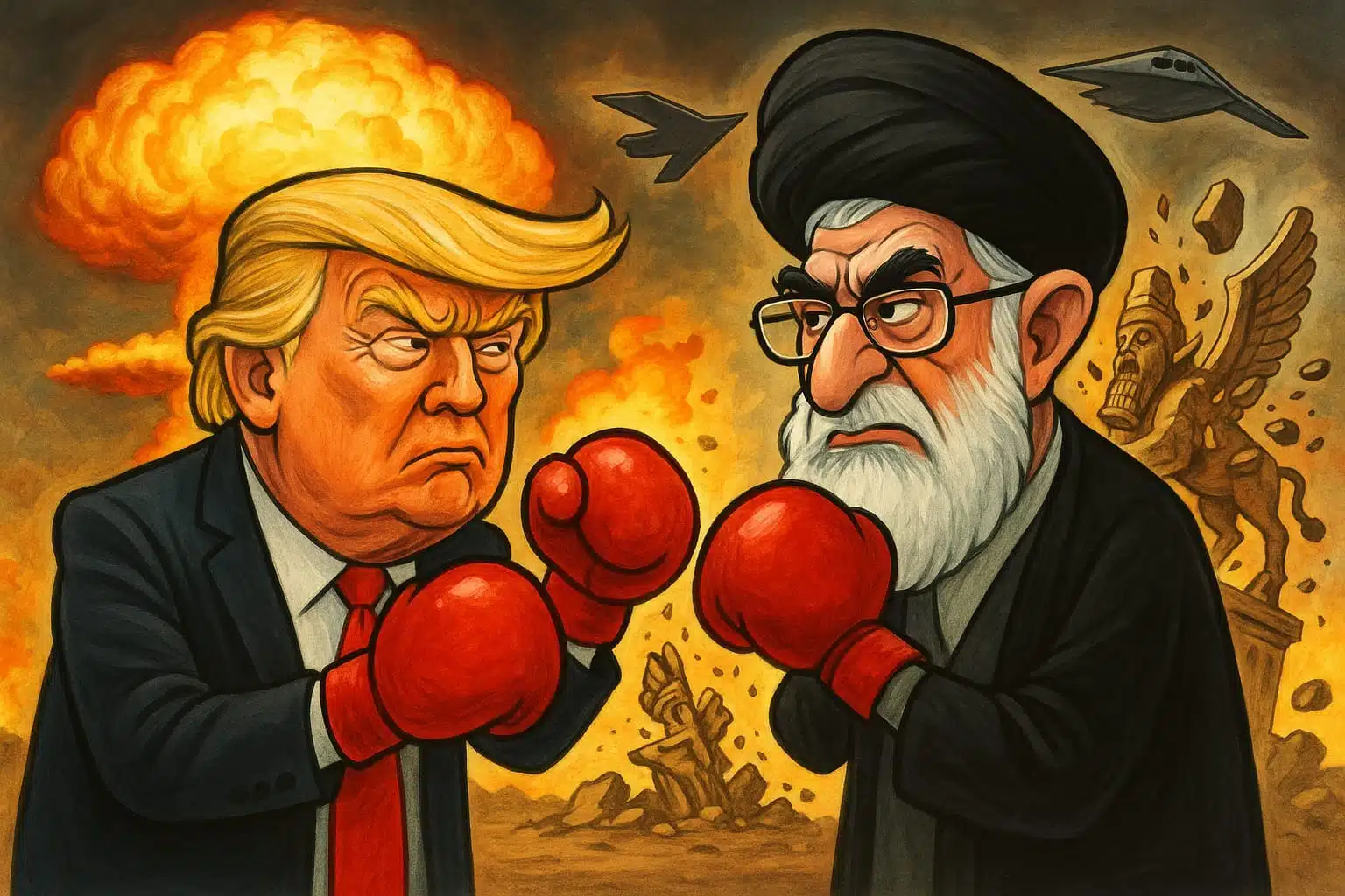 Irán está en la mira de los B2