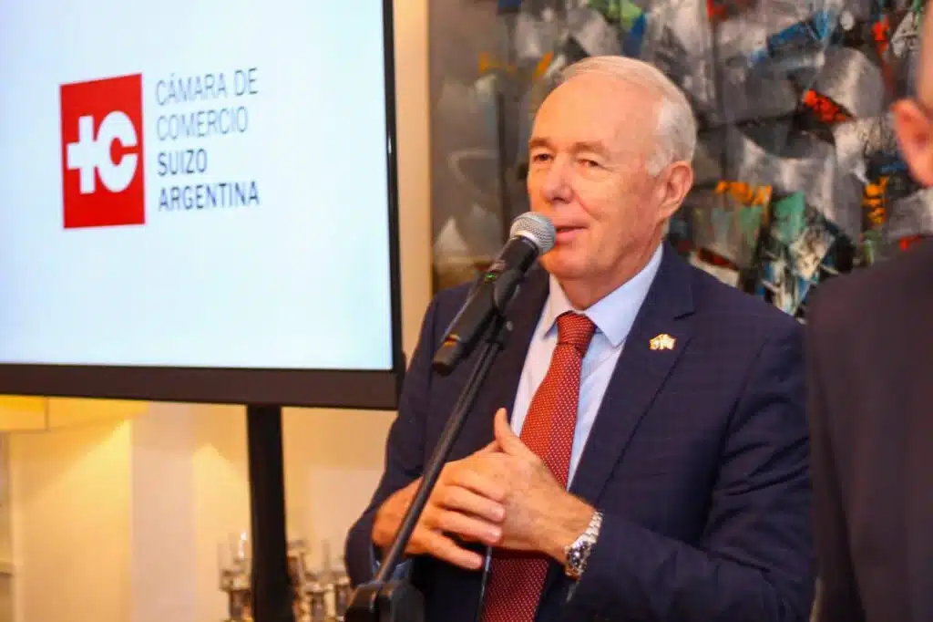 Hans Ruedi Bortis Embajador de Suiza en Argentina lanzó la 5ª edición del premio “Acciones Positivas”