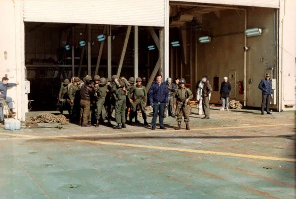 La Batalla de Grytviken en las Islas Georgias durante la Guerra de Malvinas tuvo como protagonistas a infantes de Marina liderados por el VGM Capitán de Fragata (RE) Roberto Giusti