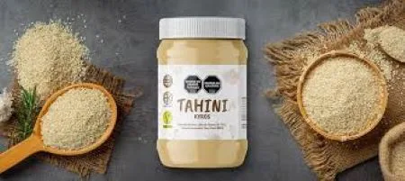 Tahini Kyros, pasta de sésamo que es una opción kosher apta para veganos y libre de gluten.