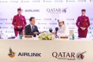 Qatar Airways adquirió el 25% de Airlink