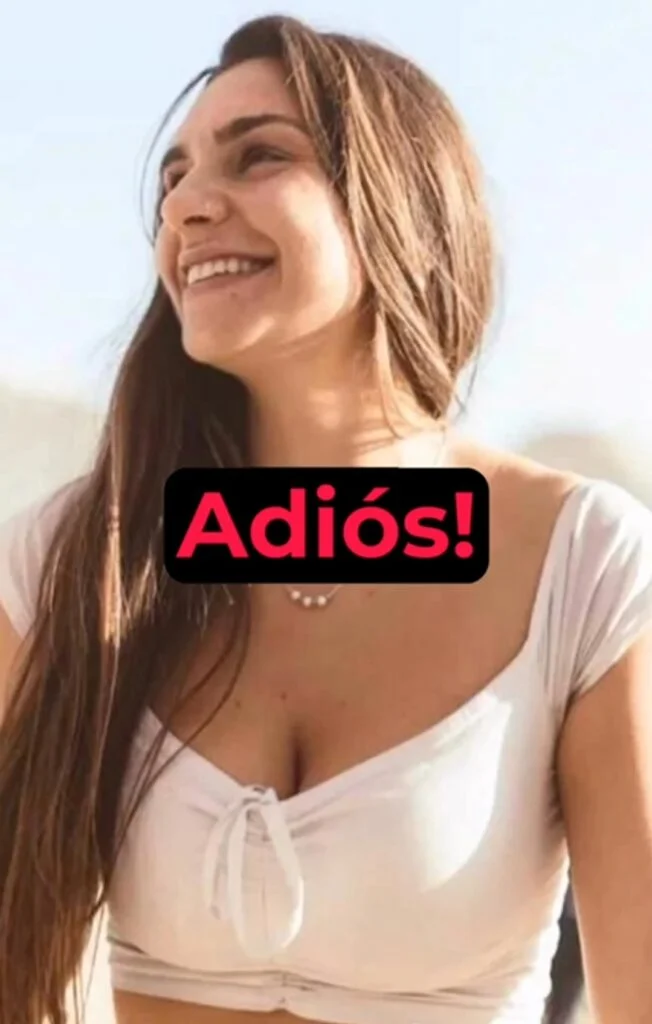 Esta joven israelí de nombre Malal dijo adiós a su padre por última vez, ya cautiva de Hamás