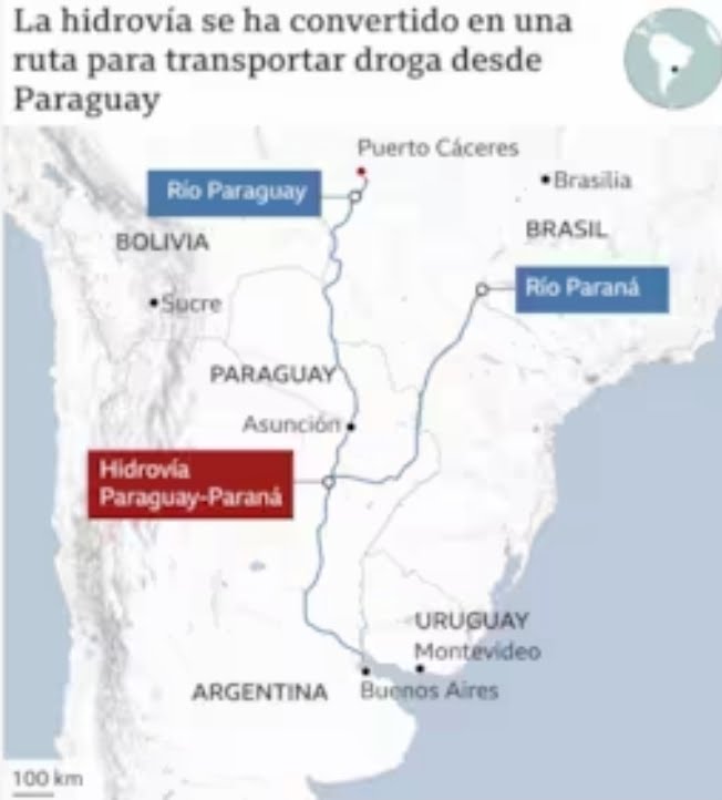 Hidrovía Paraguay Paraná