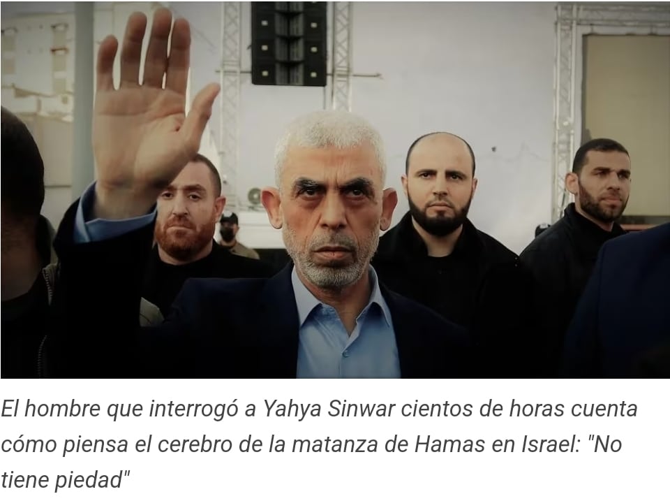 Yahya Sinwar durante un acto anti israelí en Gaza, en mayo de 2021. Es conocido como "El carnicero de Gaza". (Foto: Reuters)