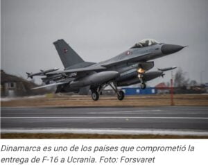 La llegada de los F-16 a Ucrania permitirá que la Fuerza Aérea disponga de una plataforma más moderna para poder mejorar la protección del espacio aéreo.