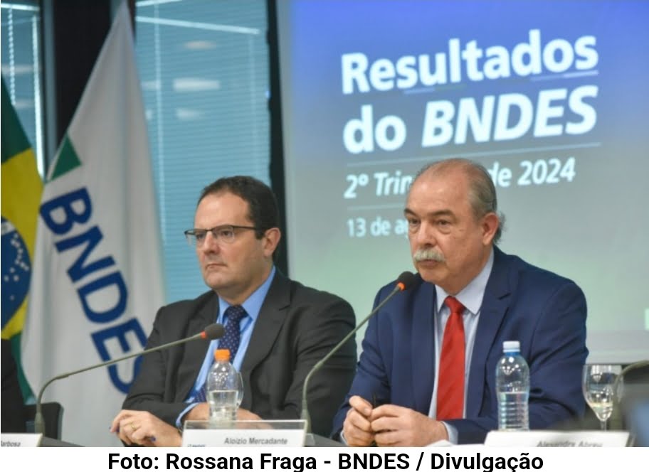 Los resultados del primer semestre del BNDES, fueron presentados, en Río de Janeiro, por el presidente Aloizio Mercadante.