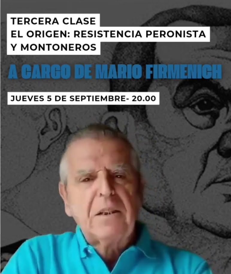 Fernando Esteche, líder de Quebracho y operador financiado por la SIDE de Cristina Kirchner, invitó a un curso de cuadros donde hablará Mario Firmenich sobre “Resistencia Peronista y Montoneros” . Un avejentado Firmenich apareció en un video invitando a la charla.