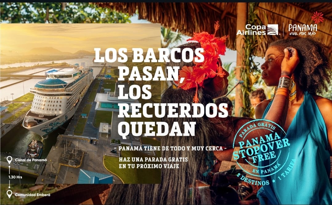 La campaña publicitaría destaca desde el emblemático Canal de Panamá y la vibrante oferta gastronómica y de compras en la ciudad.