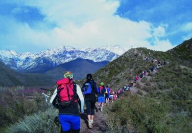 El trekking mundial tendrá un sendero de 550 kilómetros en la cordillera de Los Andes