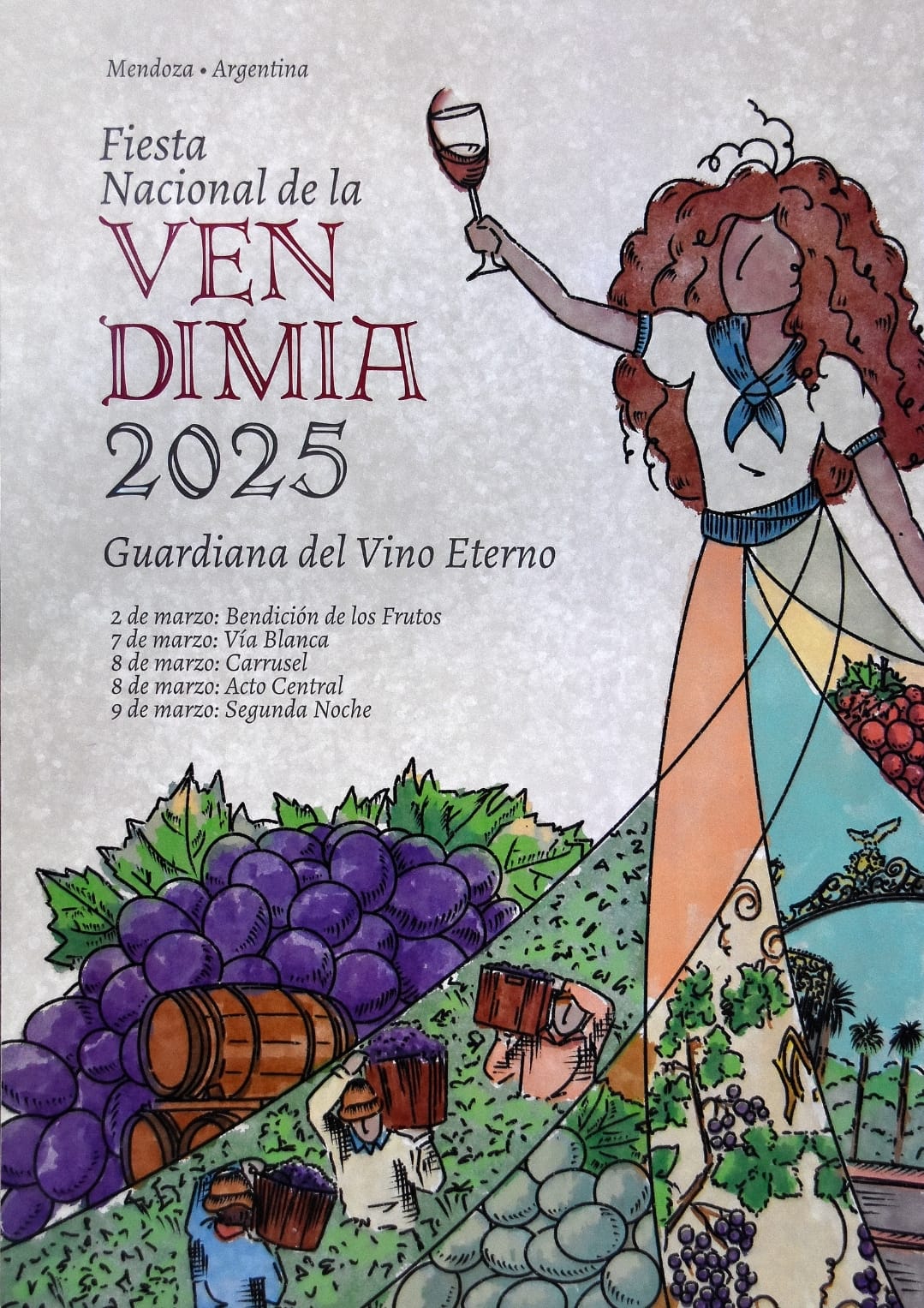 “Guardiana del vino eterno”