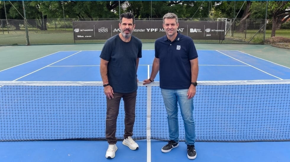 La Asociación Argentina de Tenis inauguró por primera vez en sus más de cien años de vida dos canchas propias, 