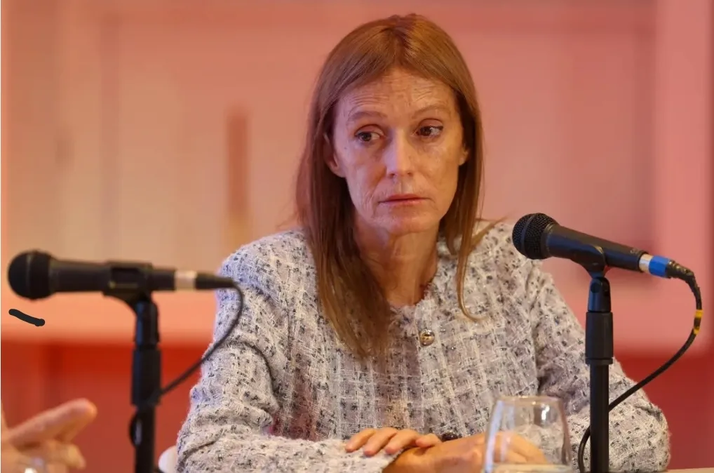 La Country Manager AR, UY y PY de IATA, María José Taveira, participa durante el foro ‘El impacto del transporte aéreo en el turismo argentino: perspectivas, retos y oportunidades’ en el evento EFE Fórum en Buenos Aires (Argentina). EFE/ Juan Ignacio Roncoroni