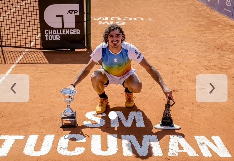 Se acerca el AAT Challenger Santander edición Tucumán, que tiene su lista de jugadores con el campeón defensor, Andrea Collarini, como primer preclasificado.