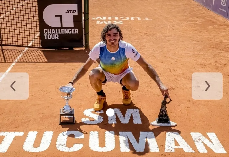 Se acerca el AAT Challenger Santander edición Tucumán, que tiene su lista de jugadores con el campeón defensor, Andrea Collarini, como primer preclasificado.