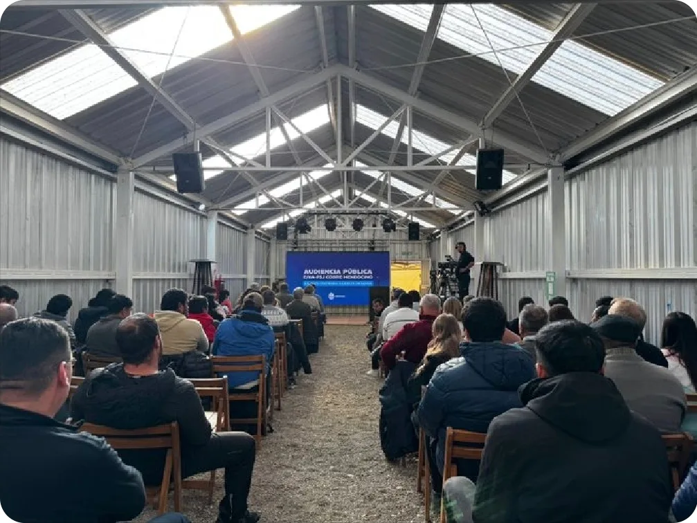 CAEM felicitó a Mendoza por la ejemplar transparencia de PSJ Cobre Mendocino por la maratónica Audiencia Pública