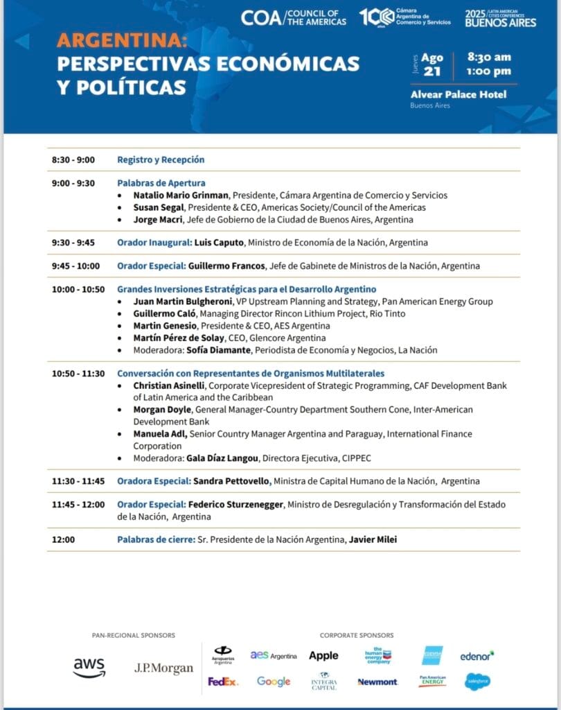 Glencore y Río Tinto expondrán inversiones en minería argentina