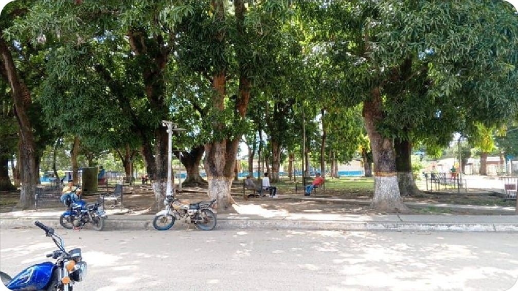 Plaza Bolívar de Santa Lucía, municipio Barinas