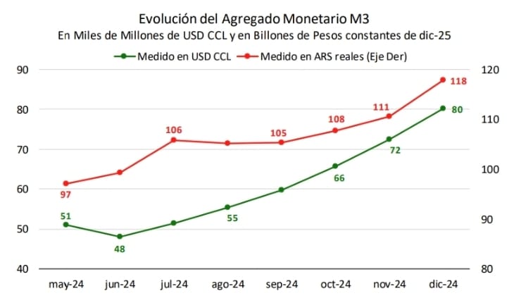 Fuente: IERAL en base a BCRA y fuentes de mercado.