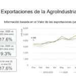 Creció 17.6% la exportación agroindustrial argentina en enero
