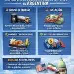 ¿Cómo afecta la guerra en Medio Oriente a la Argentina?