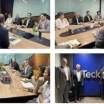 BHP y Teck Resources recibieron en Chile al gobernador de Mendoza