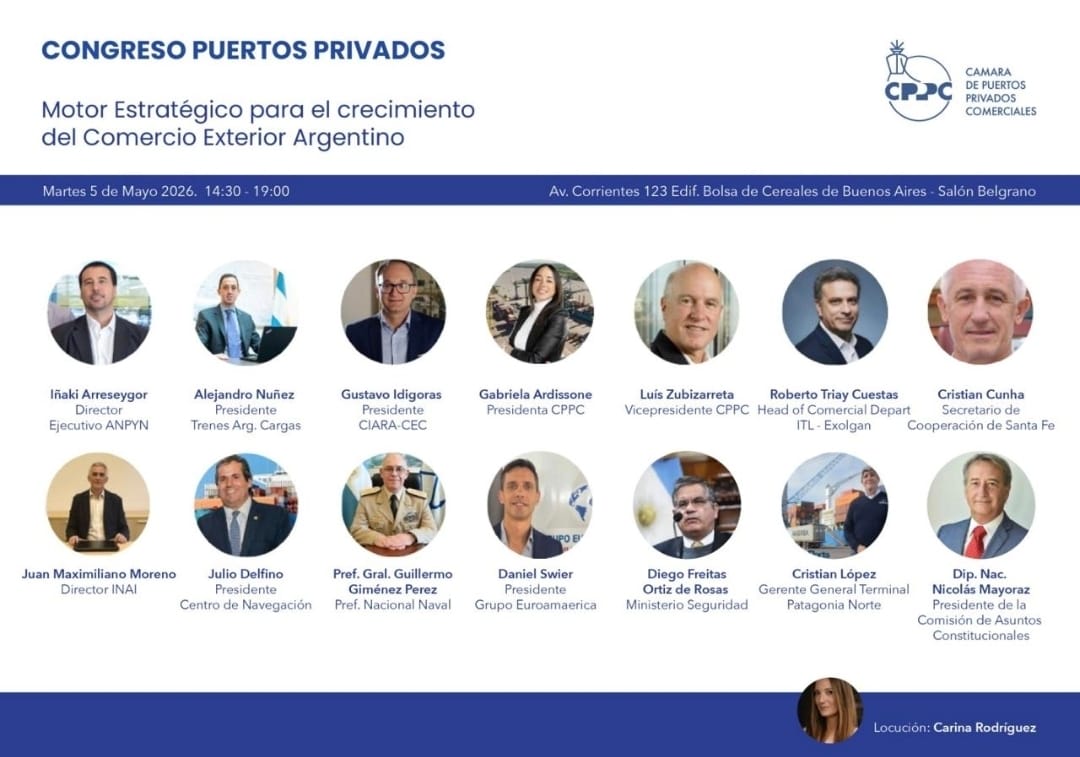 Los puertos privados definen la competitividad del comercio exterior argentino