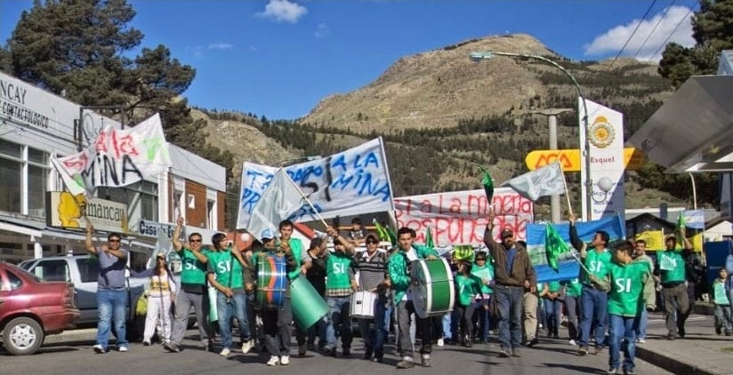 Esquel es un pueblo que hoy reclama a favor de la minería porque sus habitantes transitan una profunda crisis económica.
